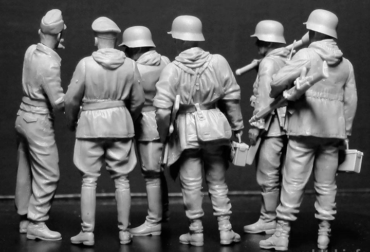 [ܼ] CM35162 [MasterBox] CM35162 1/35 Lets stop them here German military Men, 1945