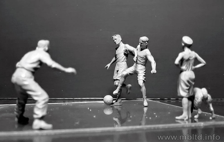 [���ܼ�] CM35149 [MasterBox] CM35149 1/35 German Tankers A break between battles, Www II era