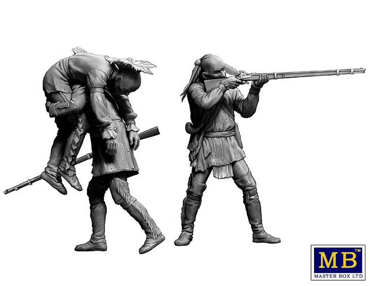 [���ܼ�] CM35210 [MasterBox] CM35210 1/35 Wounded brother. XVIII century. Kit No. 2