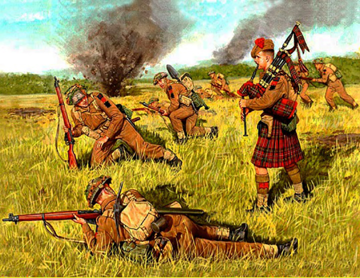 [���ܼ�] CM3547 [MasterBox] CM3547 1/35 Scotland The Brave!