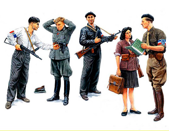 [���ܼ�] CM3551 [MasterBox] CM3551 1/35 Maquis, French Resistance