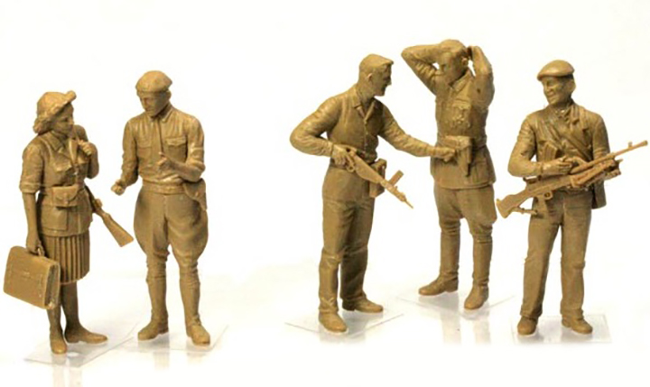 [ܼ] CM3551 [MasterBox] CM3551 1/35 Maquis, French Resistance