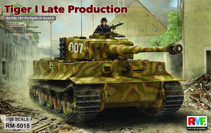 [���ܼ�] CRM5015 [RFM] CRM5015 1/35 Tiger I Late Production-sd.kfz.181 w/Track Link
