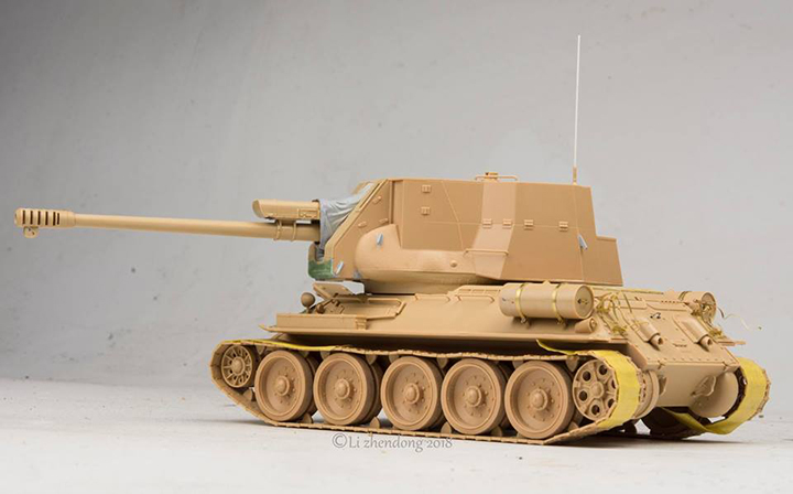 [���ܼ�] CRM5013 [RFM] CRM5013 1/35 T-34/122 Egyptian 122mm Self-Propelled Gun