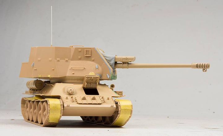 [���ܼ�] CRM5013 [RFM] CRM5013 1/35 T-34/122 Egyptian 122mm Self-Propelled Gun