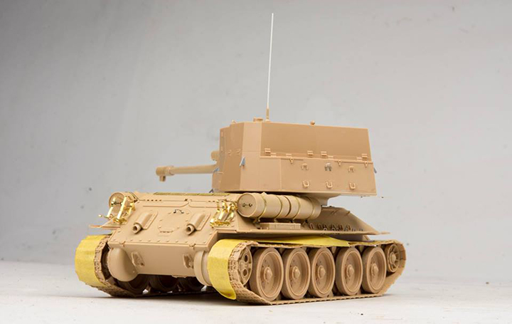 [���ܼ�] CRM5013 [RFM] CRM5013 1/35 T-34/122 Egyptian 122mm Self-Propelled Gun