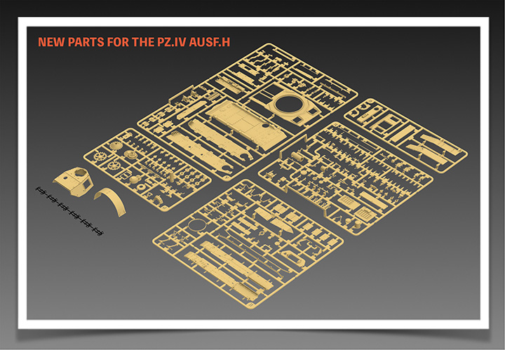 [���ܼ�] CRM5046 [RFM] CRM5046 1/35 Pz.kpfw.IV Ausf.H Early Production w/track link