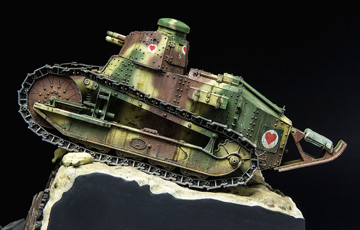 [���ܼ�] CETS-011 [Meng] CETS-011 1/35 FT-17 France Light Tank Rivet Turret