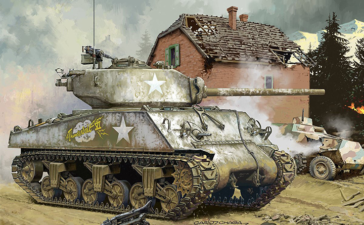 [ܼ] CETS-043 [Meng] CETS-043 1/35 M4A3 Sherman 76mm U.S. Medium Tank