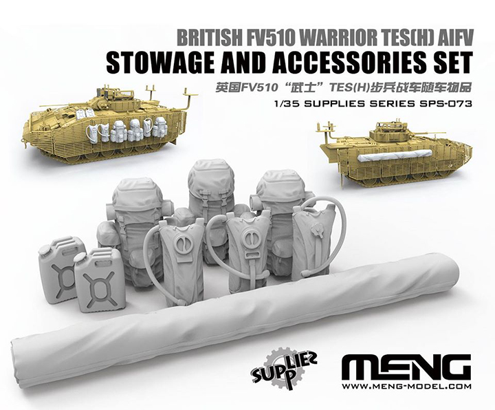 [���ܼ�] CESPS-073 [Meng] CESPS-073 1/35 FV510 Warrior TES[H] AIFV Accessory Kit - �尩�� ������
