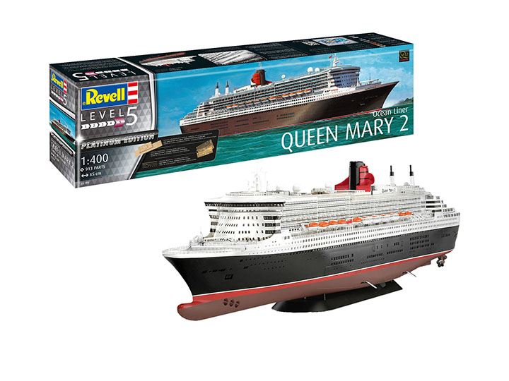 [ܼ] BV5199 [Revell Gmbh] BV5199 1/400 Queen Mary 2 - Platinum Edition