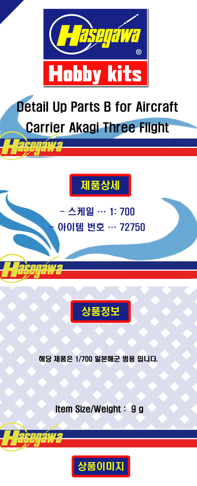 [���ܼ�] BH72750 [Hasegawa] BH72750 1/700 Detail Up Parts B for Aircraft Carrier Akagi Three Flight Deck