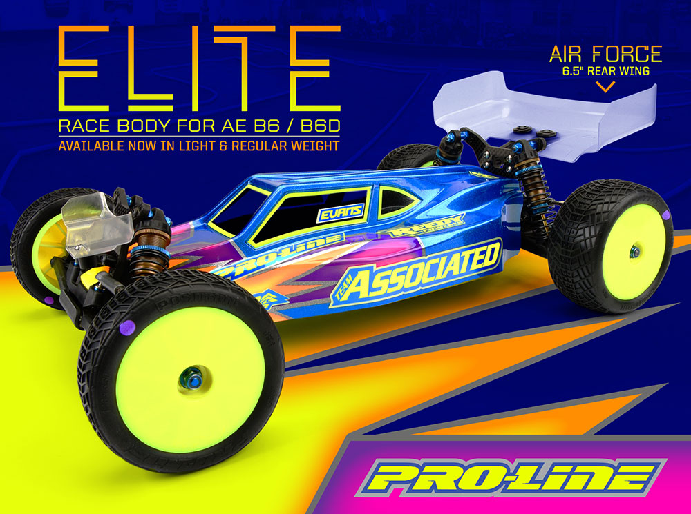 [���ܼ�] AP3486-30 [Pro-Line Racing] AP3486-30 Elite Regular Weight Clear Body for AE B6 & B6D