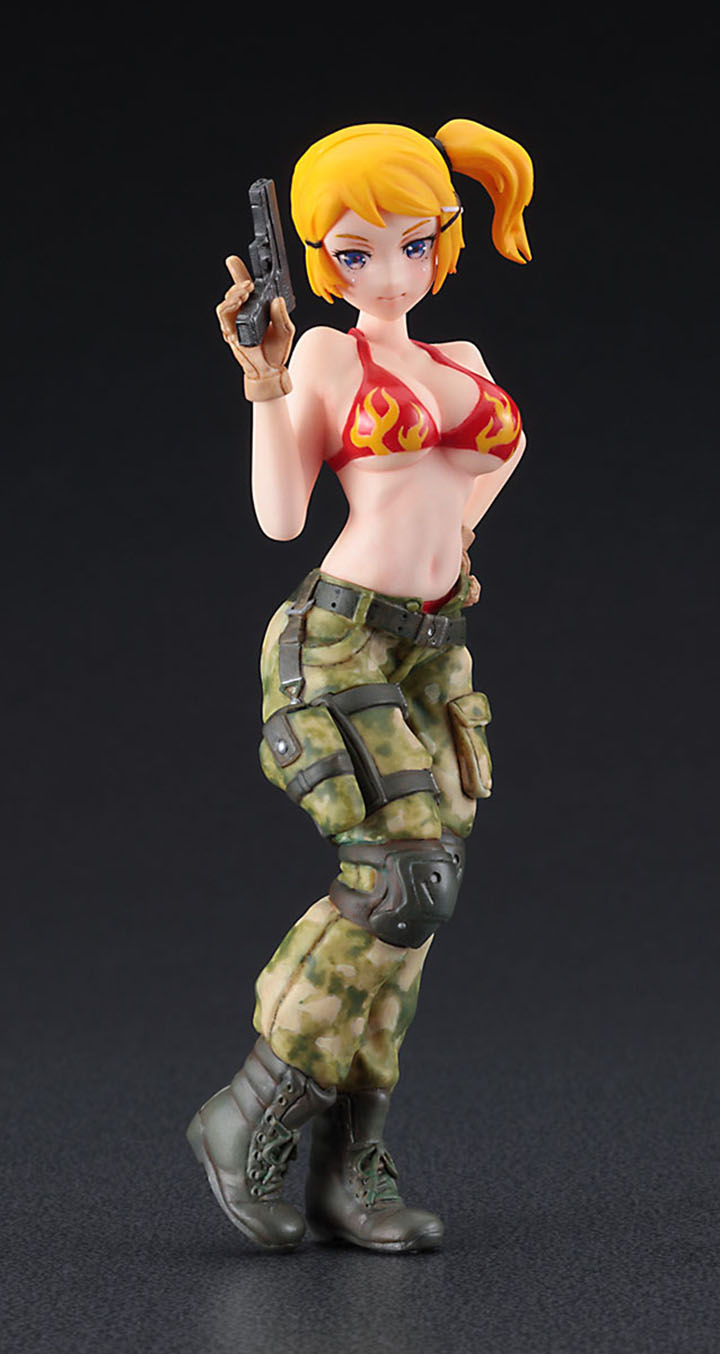 [ܼ] BH52239 [Hasegawa] BH52239 1/12 SP439 12 Egg Girls Collection No.06 Amy McDonnell - Army