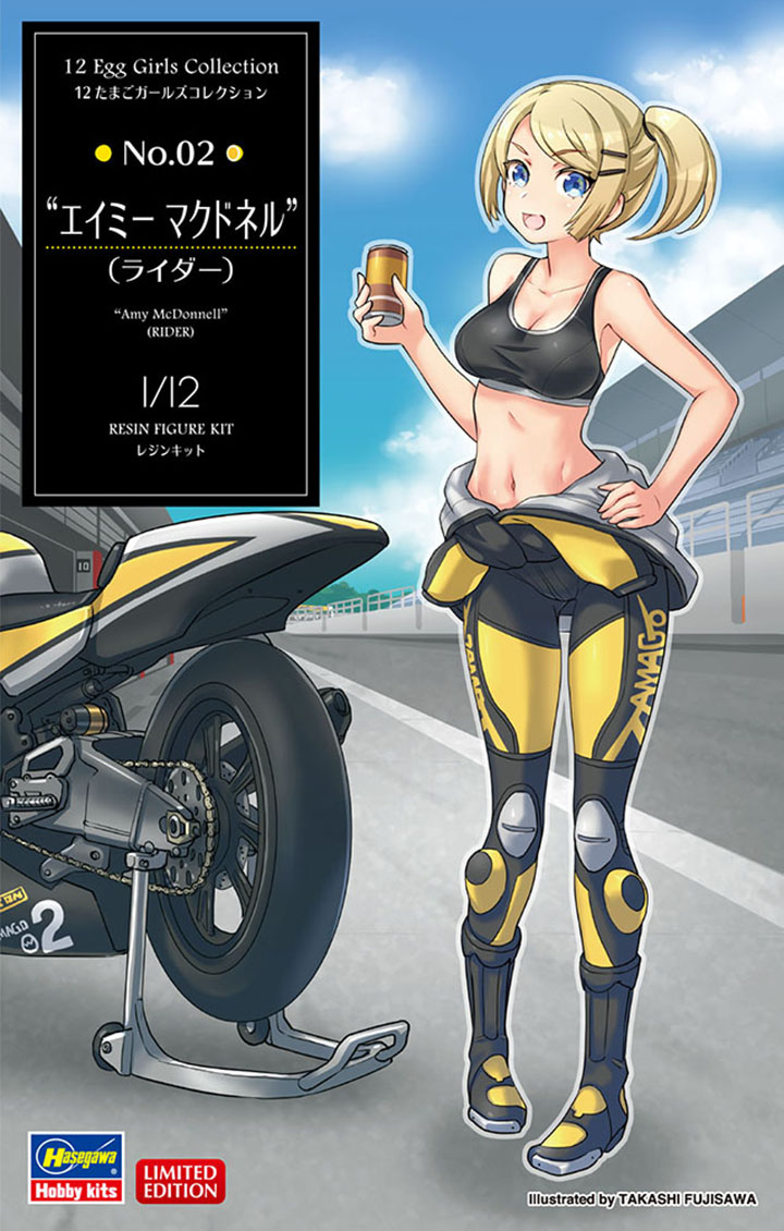 [ܼ] BH52208 [Hasegawa] BH52208 1/12 12 Egg Girls Collection No.02 Amy McDonnell - Rider-ũ 