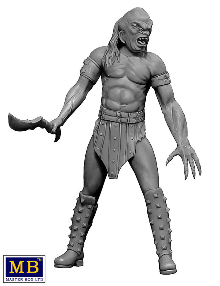 [���ܼ�] CM24057 [MasterBox] CM24057 1/24 Beastorian Champion - Chuck AKA Nifrath