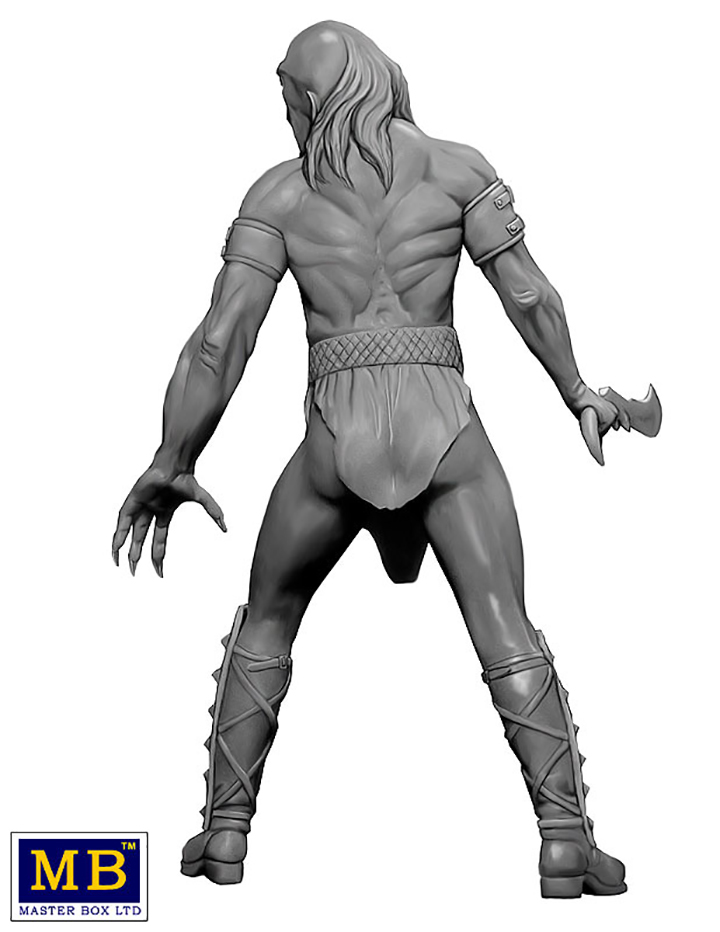 [���ܼ�] CM24057 [MasterBox] CM24057 1/24 Beastorian Champion - Chuck AKA Nifrath