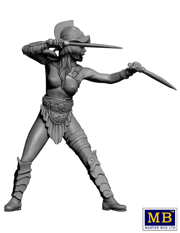 [���ܼ�] CM24056 [MasterBox] CM24056 1/24 Dimachaerus -master of two blades Champion - Parsele AKA Helen Parsons