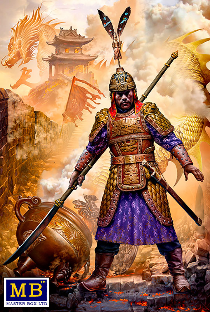 [���ܼ�] CM24059 [MasterBox] CM24059 1/24 Zhu Yuanzhang, the founding emperor of Chinas Ming dynasty. Battle for Nanjing, 1356