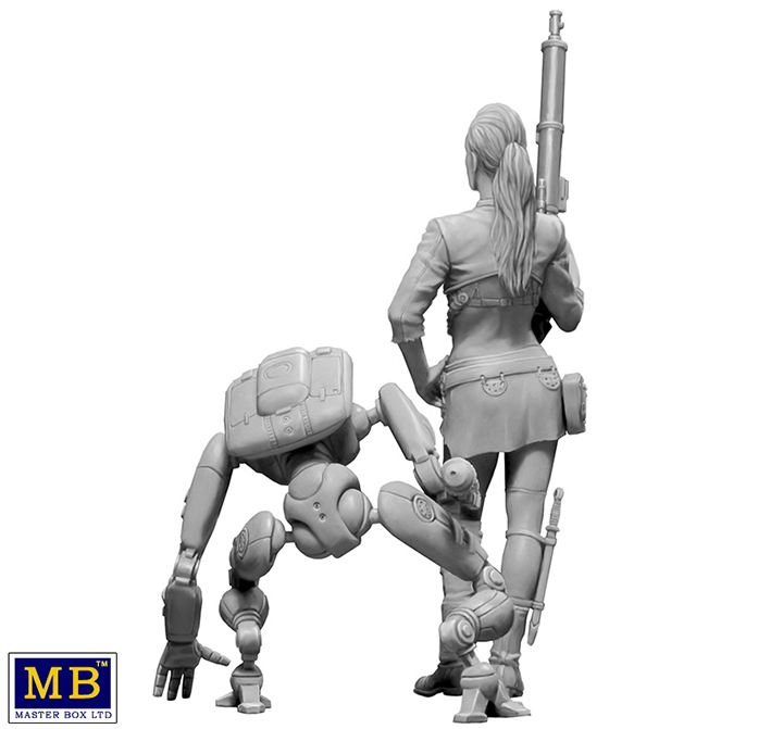 [���ܼ�] CM24035 [MasterBox] CM24035 1/24 At the Edge of the University. Strange Companys adventures Episod I, The First meeting. Back Off