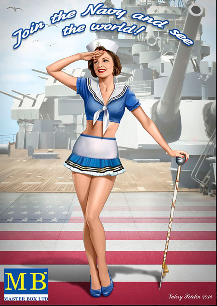 [���ܼ�] CM24004 [MasterBox] CM24004 1/24 Pin-up series, Kit No. 4. Suzie