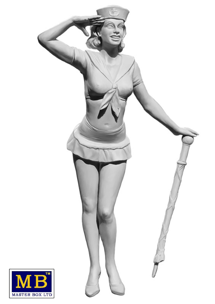 [���ܼ�] CM24004 [MasterBox] CM24004 1/24 Pin-up series, Kit No. 4. Suzie