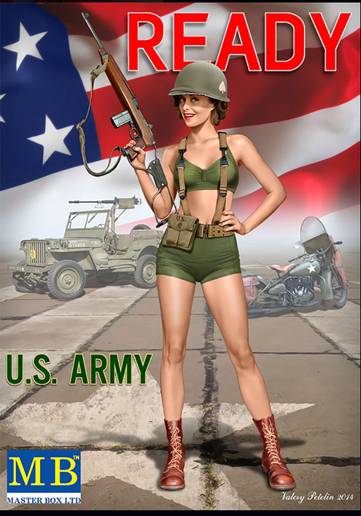 [���ܼ�] CM24003 [MasterBox] CM24003 1/24 Pin-up series, Kit No. 3. Alice