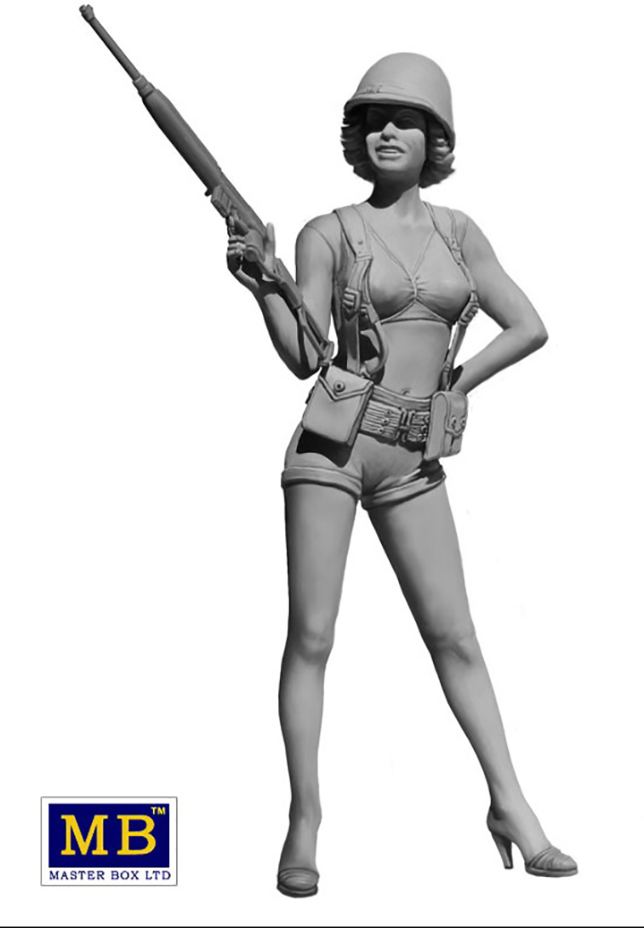 [���ܼ�] CM24003 [MasterBox] CM24003 1/24 Pin-up series, Kit No. 3. Alice