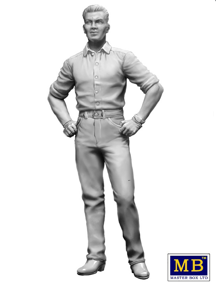 [���ܼ�] CM24042 [MasterBox] CM24042 1/24 Truckers Series Stan(Long Haul)Thompson