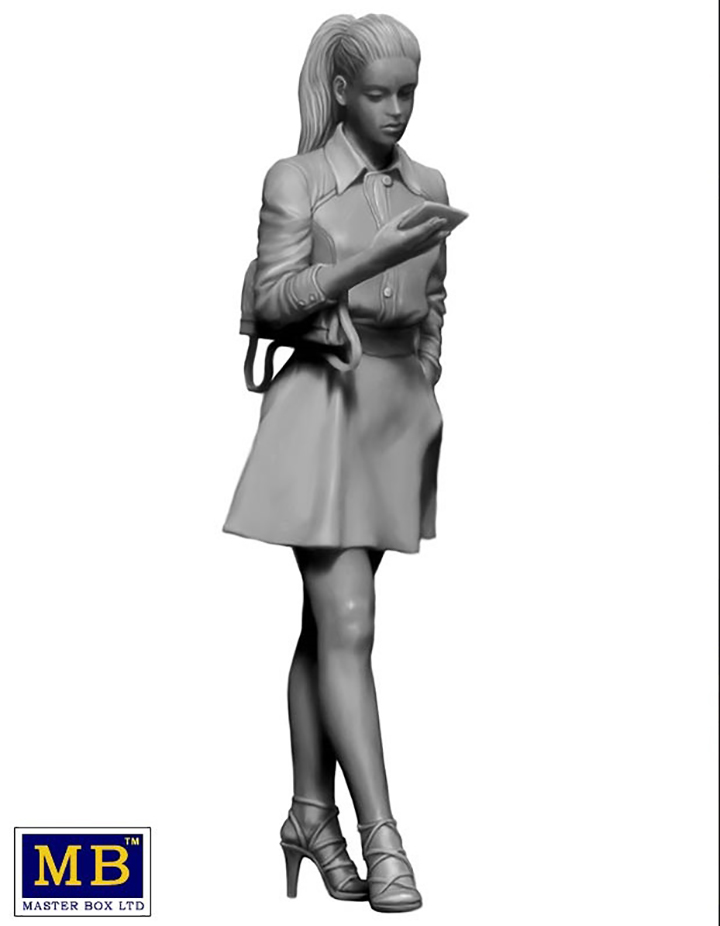 [���ܼ�] CM24028 [MasterBox] CM24028 1/24 Danger Curves Series, Ali - Status Check