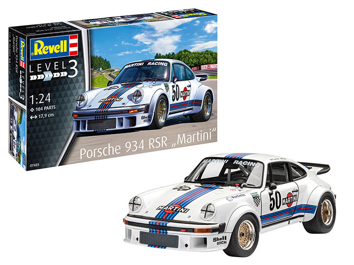 [ܼ] BV7685 [Revell Gmbh] BV7685 1/24 Porsche 934 RSR Martini