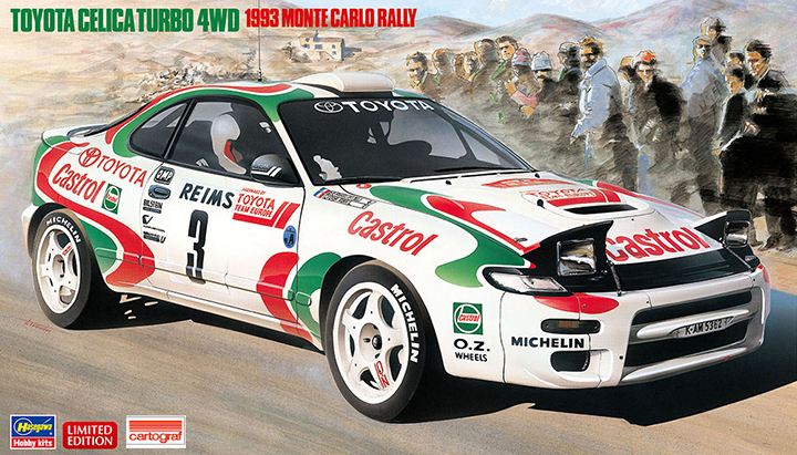[ܼ] BH20401 [Hasegawa] BH20401 1/24 Toyota Celica Turbo 4WD 1993 Monte Carlo Rally