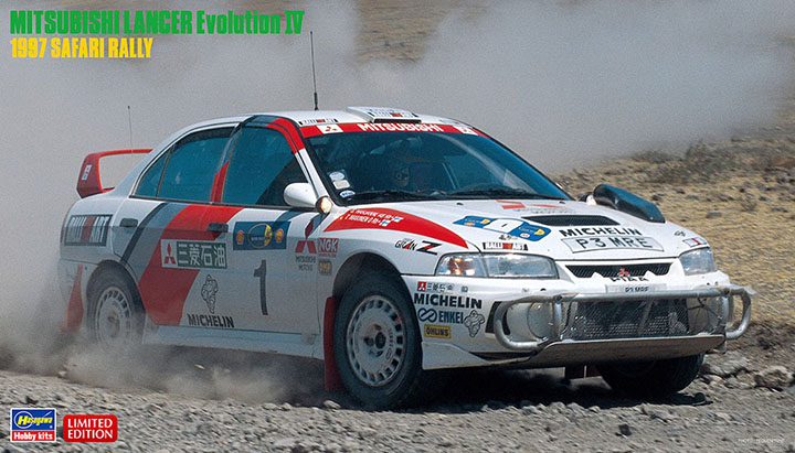 [���ܼ�] BH20395 [Hasegawa] BH20395 1/24 Mitsubishi Lancer Evolution IV 1997 Safari Rally