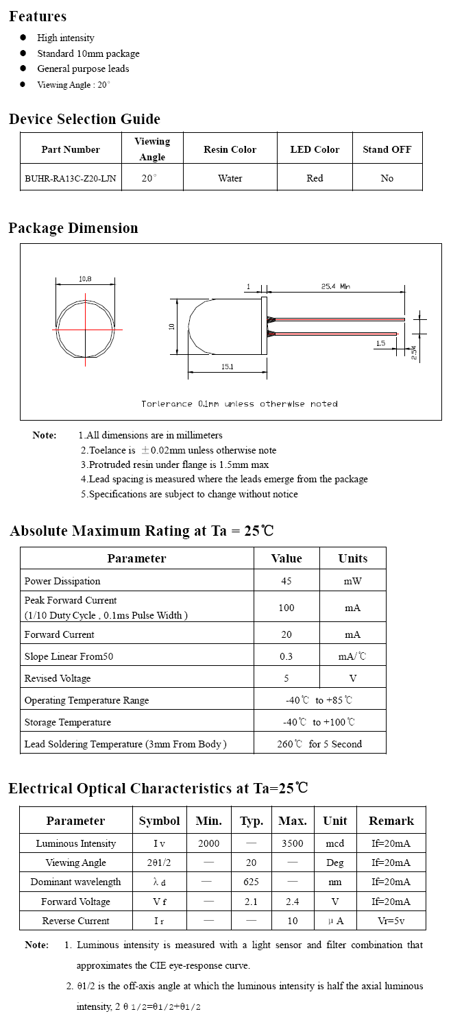 [���ܼ�] BUHR-RA13C LED 10���� ���ֵ� - ����(������)
