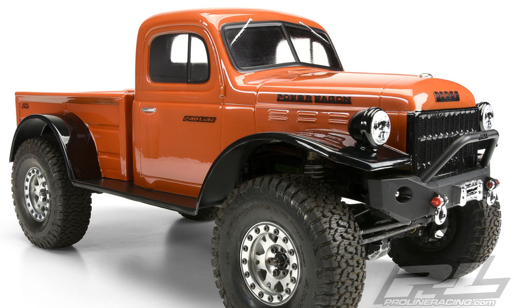 [ܼ] PRO349900 [Pro-Line Racing] AP3499 1946 Dodge Power Wagon Clear Body