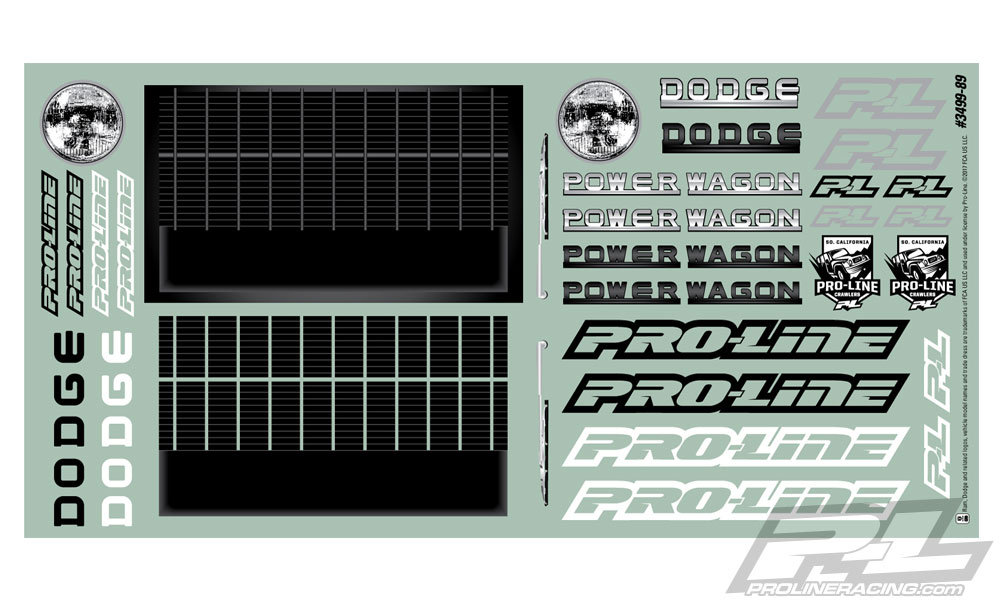[ܼ] PRO349900 [Pro-Line Racing] AP3499 1946 Dodge Power Wagon Clear Body