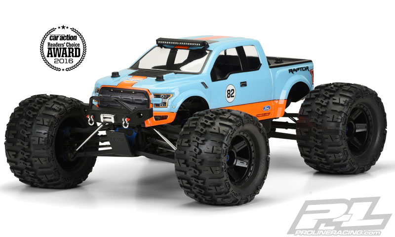 [ܼ] PRO346800 AP3468 [Pro-Line Racing] AP3468 2017 Ford F-150 Raptor Clear Body Summit for REVO 3.3, T-MAXX 3.3, MGT & SUMMIT