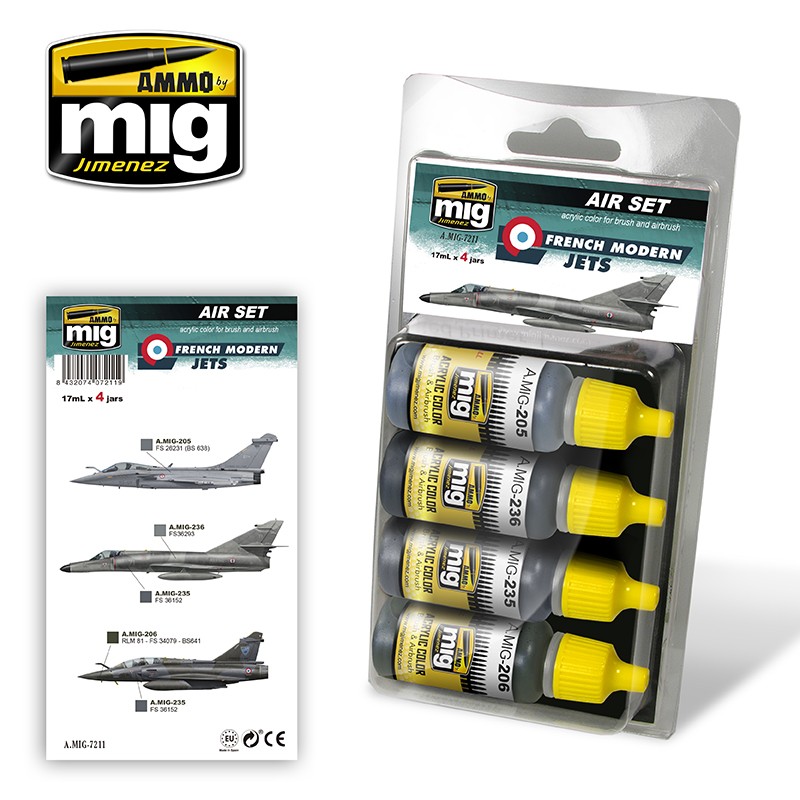 [ܼ] CG7211 [MIG AMMO] CG7211 FRANCE MODERN JETS