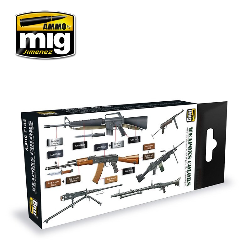 [ܼ] CG7123 [MIG AMMO] CG7123 WEAPONS COLORS