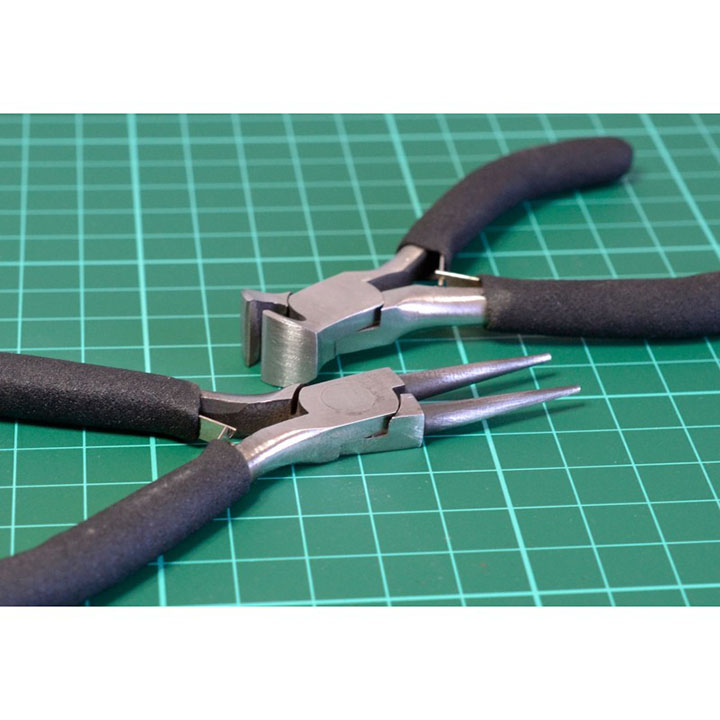 [���ܼ�] BA27035 [Artesania-Latina] BA27035 Flat Nose Plier Round End Plier (���� ���� ���� �ձ� ����)