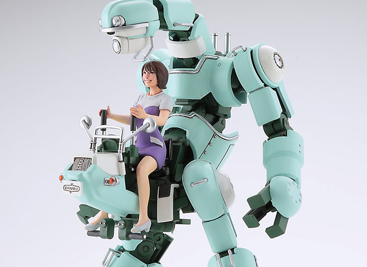 [ܼ] BH64521 [Hasegawa] BH64521 1/35 CW21 Mechatro Chubu 01 No.01 Light Green & Green