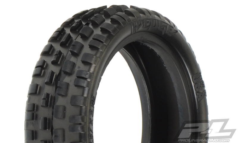 [���ܼ�] AP8230-103 [Pro-Line Racing] Wedge Squared 2.2 2WD Z3 (Medium Carpet) Off-Road Buggy Front Tires for 2.2 1:10 2WD Front Buggy Wheels