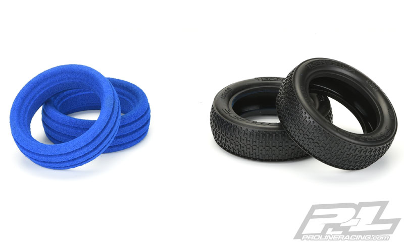 [���ܼ�] AP8253-17 [Pro-Line Racing] AP8253-17 Transistor 2.2 2WD MC (Clay) Off-Road Buggy Front Tires for 2.2 1:10 2WD Front Buggy Wheels, Includes Closed Cell Foam