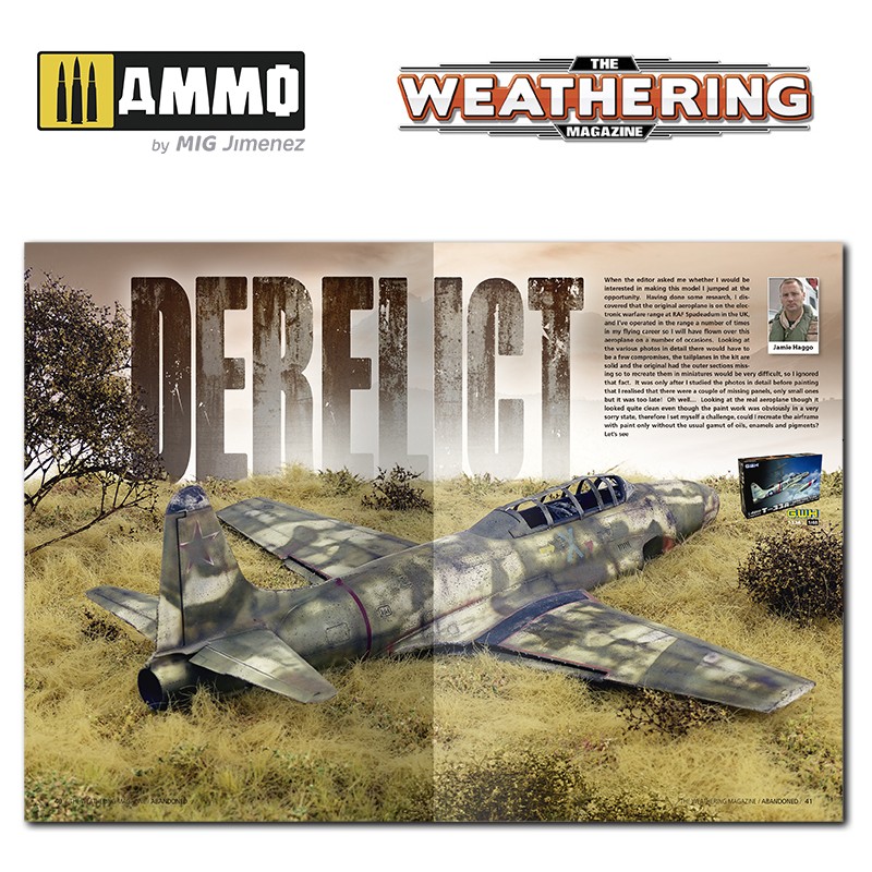 [ܼ] CG4529 [MIG AMMO] CG4529 The Weathering Magazine Issue 30 ABANDONED - English