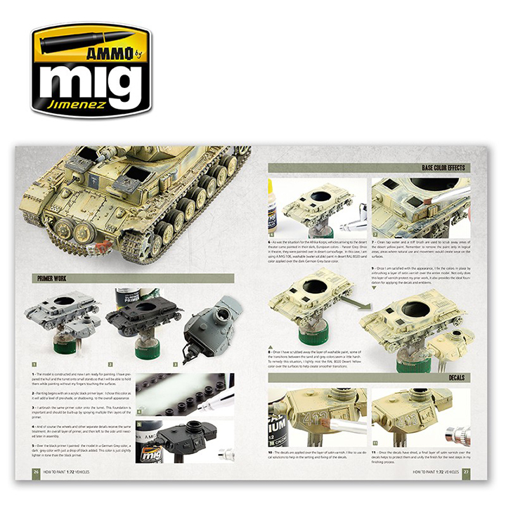 [���ܼ�] CG6019 [MIG AMMO] CG6019 TWS - HOW TO PAINT 1/72 MILITARY VEHICLES - English