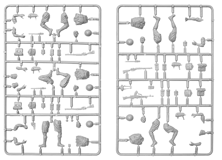 [���ܼ�] BE35299 [Miniart] BE35299 1/35 British Soldiers Tank Rider Special Edition