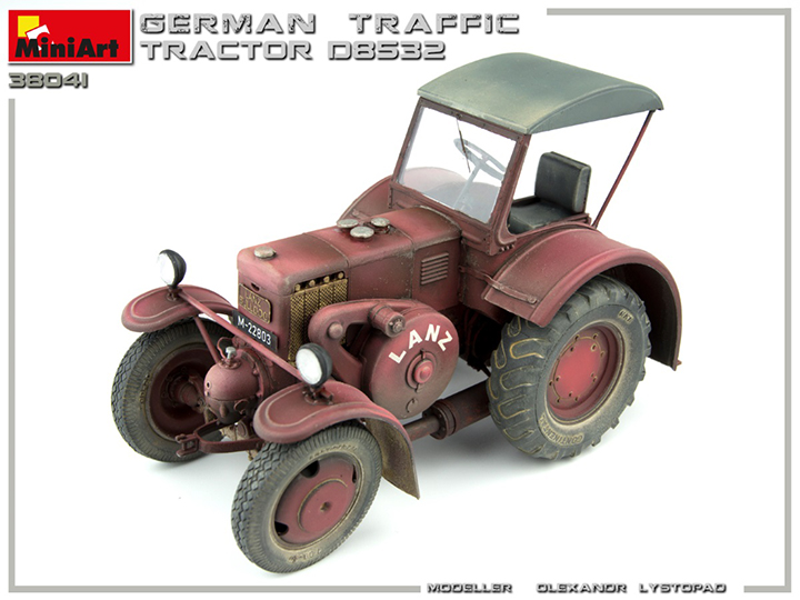 [ܼ] BE38041 [Miniart] BE38041 1/35 Germa Traffic Tractor D8532