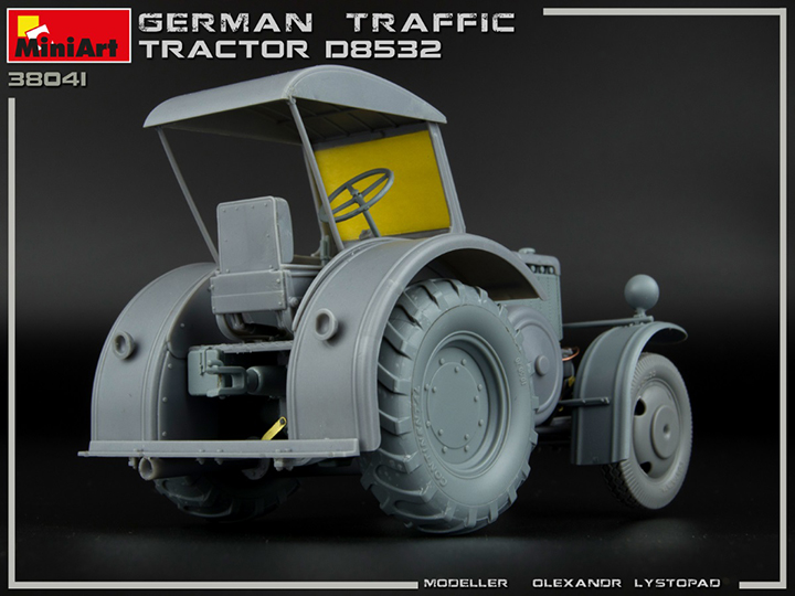 [ܼ] BE38041 [Miniart] BE38041 1/35 Germa Traffic Tractor D8532
