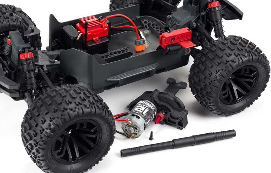 [ܼ] ARA4202V3T1 [ARRMA] 1/10 ׷ ް V3 4 550 귯  Ʈ RTR (  / ͸,   / )