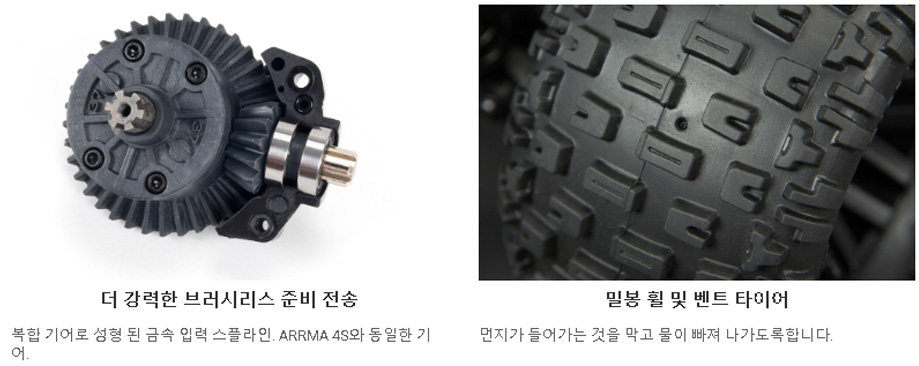 [ܼ] ARA4202V3T1 [ARRMA] 1/10 ׷ ް V3 4 550 귯  Ʈ RTR (  / ͸,   / )